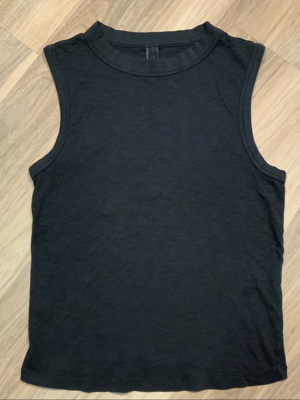 SKIMS Black Sleeveless Tank Top